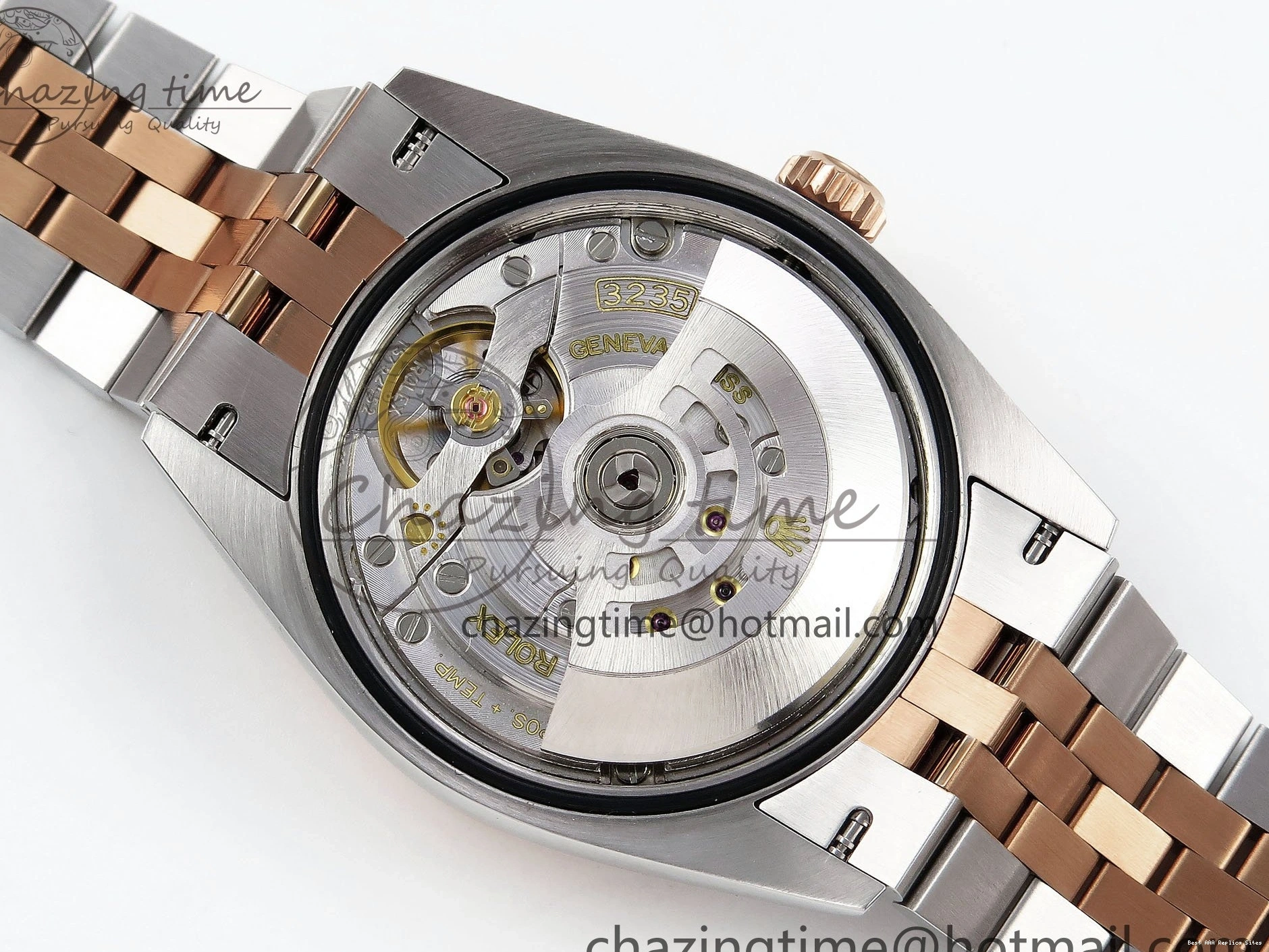 Good Copy Rolex Watches VR Brown Bracelet Best APF Edition 126231 RG 36 on FreshLook Sitck 1:1 SS DateJust Dial Jubilee 1590 904L Steel 0112